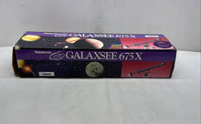 Load image into Gallery viewer, Tasco Galaxsee 675X Black 60mm Refractor Telescope With Box And Accessories