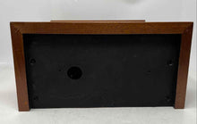 Load image into Gallery viewer, Vintage Brown Wooden Case Quartz Roman Numeral Battery Operated Mantle Clock