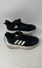 Load image into Gallery viewer, Adidas Kids Fortarun 3 IH2859 Black White Lace-Up Sneaker Shoes Size 11.5K