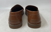 Load image into Gallery viewer, Asos Design Mens Brown Leather Tassel Moc Toe Slip-On Loafer Shoes Size 12