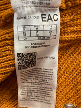 Load image into Gallery viewer, Guess Womens Orange Alexya Side Lace Up Choker Neck Pullover Sweater Size M