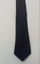 Load image into Gallery viewer, Hugo Boss Mens Black Adjustable Formal Long Pointed Tie