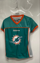Load image into Gallery viewer, BDA Inc. Boys Green Miami Dolphins Schaedel Football Sports NFL Jersey Size M