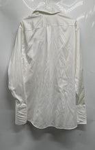 Load image into Gallery viewer, Michael Kors Mens White Cotton Long Sleeve Non-Iron Dress Shirt Size 17 34/35