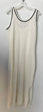 Load image into Gallery viewer, Vineyard Vines Womens White Knitted Sleeveless Scoop Neck Long Tank Dress Size M
