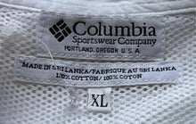 Load image into Gallery viewer, Columbia Mens PFG White Cotton Mesh Lined Vented Fishing Button-Up Shirt Size XL