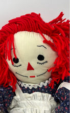 Load image into Gallery viewer, Aurora Raggedy Ann & Andy Bright Red Yarn Hair Collectible Rag & Cloth Doll