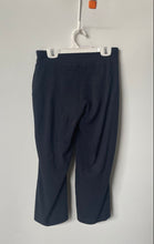 Load image into Gallery viewer, Alfani Womens Blue Flat Front Elastic Waist Straight Leg Capri Pants Size 0P