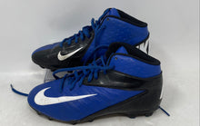Load image into Gallery viewer, Nike Kids Vapor Pro 3/4 Black Blue Lace-Up Football Cleats Size 4.5Y