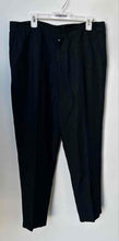 Load image into Gallery viewer, Armani Exchange Mens Blue Flat Front Pockets Straight Leg Dress Pants Size 36