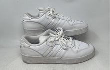 Load image into Gallery viewer, Adidas Mens Rivalry Low White Low Top Lace-Up Sneaker Shoes Size 12.5