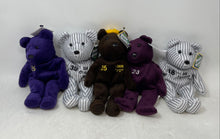 Load image into Gallery viewer, Lot Of 5 Pcs 1998 Salvino's Bamm Beano's Mixed Variety Plush Bear Toys With Tags