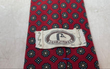 Load image into Gallery viewer, Bert Pulitzer Mens Red Floral Print Classic Adjustable Long Formal Designer Tie