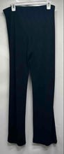 Load image into Gallery viewer, DKNY Womens Black Flat Front Wide-Leg Pull-On Trouser Pants Size Small