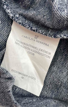 Load image into Gallery viewer, Authentic Carolina Herrera Mens Blue Cotton Short Sleeve Polo Shirt Size M