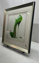 Load image into Gallery viewer, Hot Margarita By Inna Panasenko Stiletto Heel Signed Framed Wall Decor Art Print