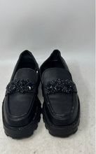 Load image into Gallery viewer, Karl Lagerfeld Paris Womens Marcia Black Leather Slip-On Loafer Shoes Size 8M