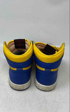 Load image into Gallery viewer, Nike Womens Air Jordan 1 High OG FD2596-700 Blue Yellow Sneakers Shoes Size 6.5