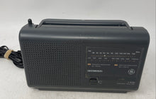 Load image into Gallery viewer, Vintage General Electric 2 Band Portable AM/FM Radio Receiver Not Tested