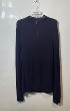 Load image into Gallery viewer, Banana Republic Mens Dark Purple Long Sleeve Pullover Sweater Size Large