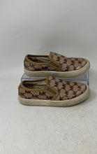 Load image into Gallery viewer, Michael Kors Kids Brown Signature Print Slip-On Sneaker Shoes Size 11