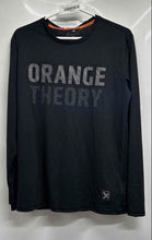 Load image into Gallery viewer, OrangeTheory Womens Black Long Sleeve Crew Neck Pullover T-Shirt Size S