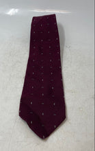 Load image into Gallery viewer, Armani Collezioni Mens Red Printed Adjustable Formal Pointed Tie