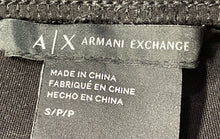 Load image into Gallery viewer, Armani Exchange Womens Black Flat Front Skinny Pull-On Ankle Pants Size Small