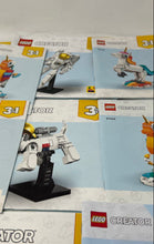 Load image into Gallery viewer, Lot Of 12 Pieces Lego Creator Mixed Building Toy Instruction Manual Books