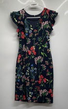 Load image into Gallery viewer, Tommy Hilfiger Womens Multicolor Floral Print V-Neck Sheath Dress Size 6