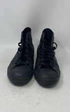 Load image into Gallery viewer, Converse Unisex Chuck Taylor All Star Hi Black Sneaker Shoes Size M10.5 W12.5