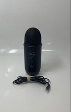 Load image into Gallery viewer, Blue Yeti Black Professional Multi-Pattern USB Condenser Microphone Not Tested