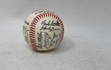 Load image into Gallery viewer, White Red Multiple Signed Collectible Sports Baseball Ball With Case