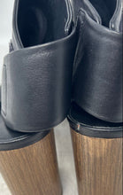Load image into Gallery viewer, Vince Womens Faye Black Leather Peep Toe Block Heel Ankle Bootie Size 8M