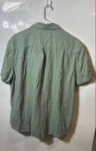 Load image into Gallery viewer, Lucky Brand Mens Green Short Sleeve Spread Collar Button-Up Shirt Size XL
