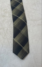 Load image into Gallery viewer, Murano Mens Multicolor Plaid Print Keeper Loop Adjustable Formal Designer Tie