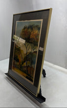 Load image into Gallery viewer, Tree On Forest Oil Painting On Canvas Wooden Landscape Framed Art Print