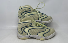 Load image into Gallery viewer, Nike Womens Air Jordan OG Green Blue Lace-Up Mid Top Basketball Shoes Size 8.5