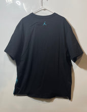 Load image into Gallery viewer, Air Jordan Mens Black Printed Cotton Short Sleeve Crew Neck T-Shirt Size XXL