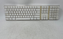 Load image into Gallery viewer, Apple Model A1016 White Full Size Numeric Keypad Wireless Keyboard Not Tested
