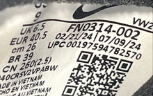 Load image into Gallery viewer, Nike Womens Jam FN0314-002 Black Lace-Up Low Top Running Shoes Size 9