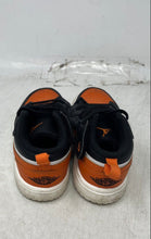 Load image into Gallery viewer, Nike Kids White Orange Black Low Top Round Toe Lace-Up Sneaker Shoes Size 9C