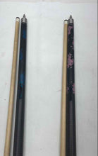 Load image into Gallery viewer, Set Of 2 Pcs Garsen Billiard Multicolor Comfort Grip Pool Cue Stick