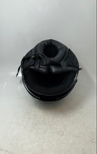 Load image into Gallery viewer, HJC Unisex CS-2N Black Adjustable Strap Half-Shell Motorcycle Helmet Size S