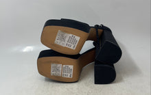 Load image into Gallery viewer, NA-KD Womens Black Adjustable Strap Open Toe Block Platform Sandals Size 9.5
