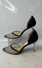 Load image into Gallery viewer, Adrienne Vittadini Womens Black Pointed Toe Slip-On D'Orsay Heels Size 10