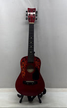 Load image into Gallery viewer, First Act FG-128 Red Flame Design Right Handed 6-String Acoustic Guitar For Kids