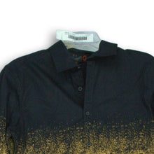 Load image into Gallery viewer, Guess Mens Black And Gold Long Sleeve Shirt Size XS