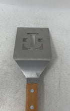 Load image into Gallery viewer, T-Mobile Silver-Tone Wooden Handle 17 Inch Grilling Spatula & Bottle Opener