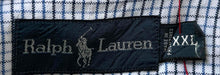 Load image into Gallery viewer, Ralph Lauren Mens Blue Printed Short Sleeves Button-Up Shirt Size XXL